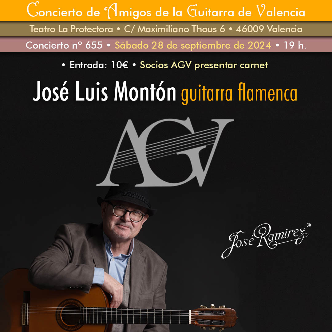 Concierto de José Luis Montón