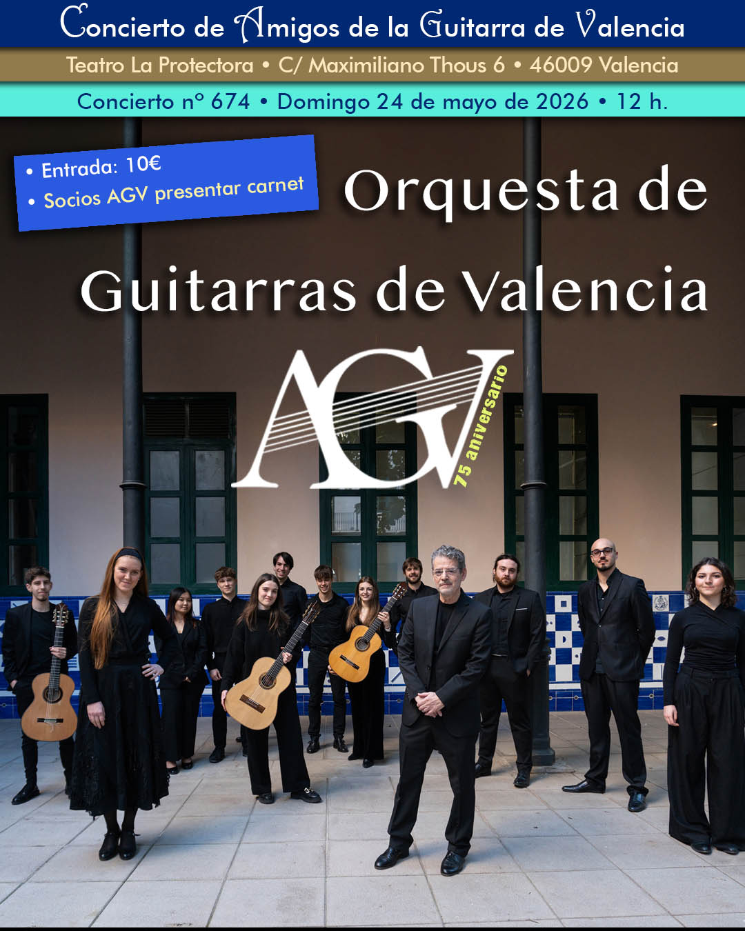 Concierto de Orquesta de Guitarras de Valencia