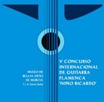 VII Jornadas Internacionales de Guitarra de Valencia V CONCURSO DE GUITARRA FLAMENCA 'NIÑO RICARDO'